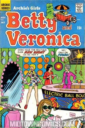 Archies Girls Betty And Veronica #167