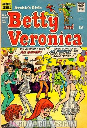 Archies Girls Betty And Veronica #169