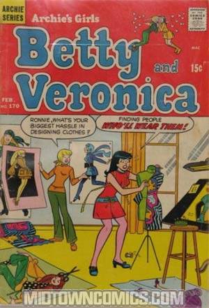 Archies Girls Betty And Veronica #170