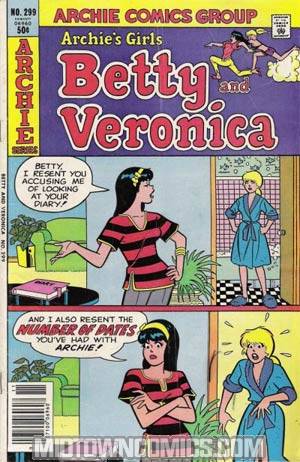 Archies Girls Betty And Veronica #299