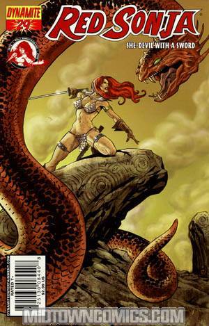 Red Sonja Vol 4 #29 Cover C Regular Homs Cover