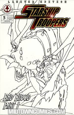 Starship Troopers Ongoing #5 Incentive Green Variant Cover
