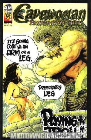 Cavewoman Pangaean Sea #10 Gold Foil Cover