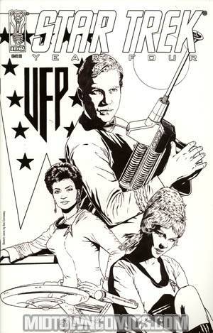 Star Trek Year Four #6 Incentive Joe Corroney Variant Cover