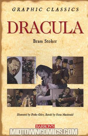 Barrons Graphic Classics Dracula TP
