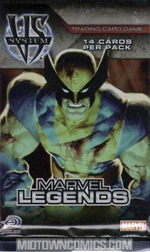 VS System Marvel Legends Booster Pack