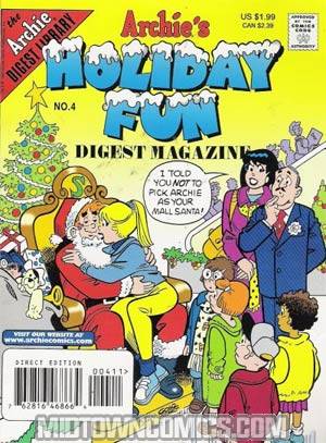 Archies Holiday Fun Digest #4