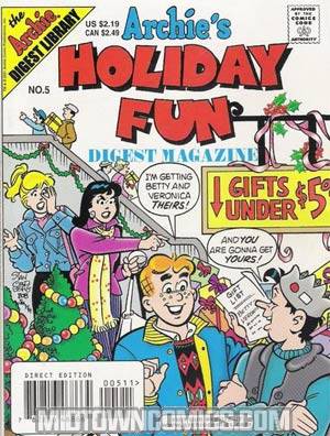 Archies Holiday Fun Digest #5