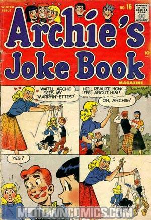 Archies Joke Book Magazine #16