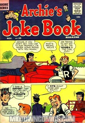 Archies Joke Book Magazine #25