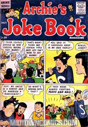 Archies Joke Book Magazine #29