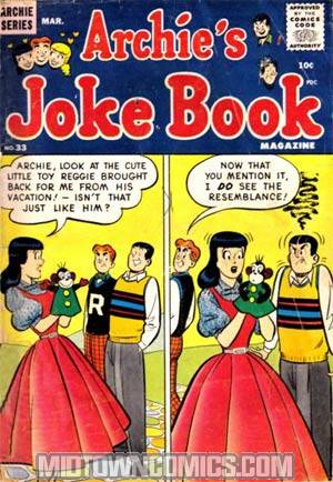 Archies Joke Book Magazine #33