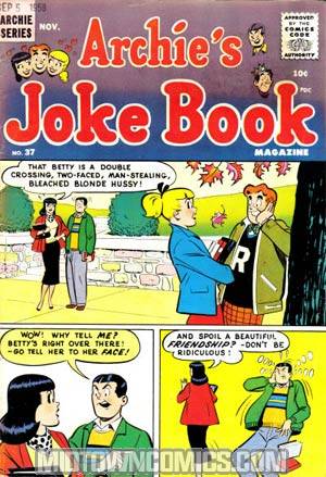 Archies Joke Book Magazine #37