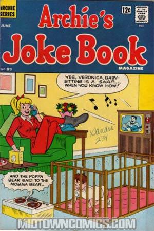 Archies Joke Book Magazine #89