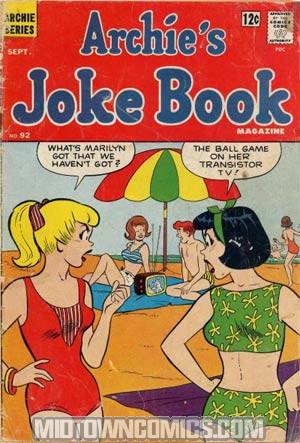 Archies Joke Book Magazine #92