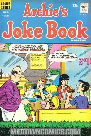 Archies Joke Book Magazine #119