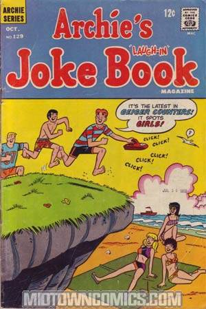 Archies Joke Book Magazine #129