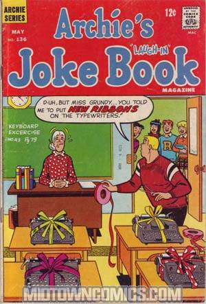 Archies Joke Book Magazine #136