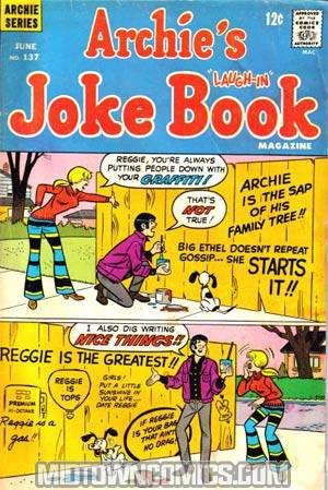 Archies Joke Book Magazine #137