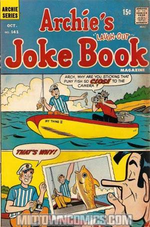 Archies Joke Book Magazine #141