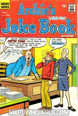 Archies Joke Book Magazine #148