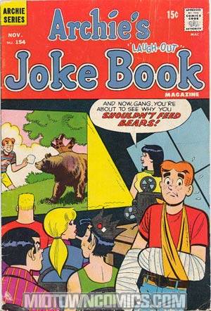 Archies Joke Book Magazine #154