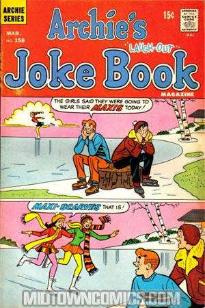 Archies Joke Book Magazine #158