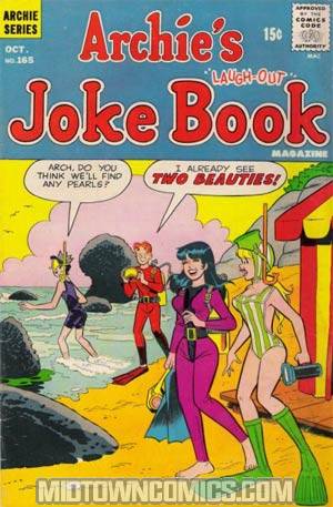 Archies Joke Book Magazine #165