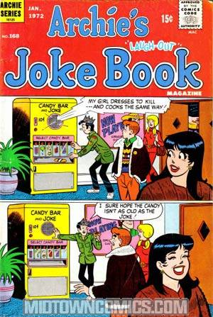 Archies Joke Book Magazine #168