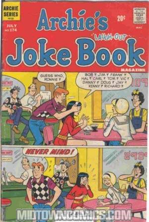 Archies Joke Book Magazine #174