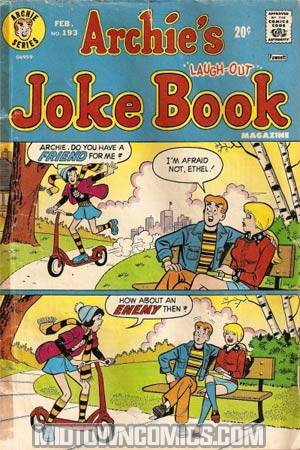 Archies Joke Book Magazine #193