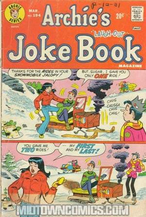 Archies Joke Book Magazine #194