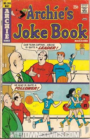 Archies Joke Book Magazine #208