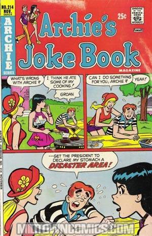 Archies Joke Book Magazine #214