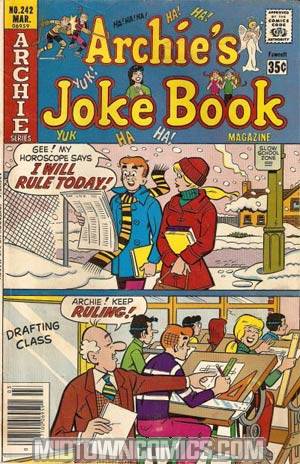 Archies Joke Book Magazine #242