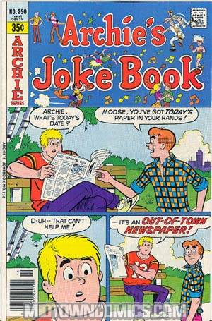 Archies Joke Book Magazine #250