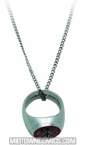Naruto Itachis Akatsuki Ring Necklace