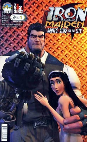 Iron & The Maiden Brutes Bims & The City #1 Cover C 3D Movie Chase DreamHive Studios