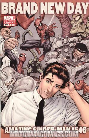 Amazing Spider-Man Vol 2 #546 Cover B 2nd Ptg Variant Cover