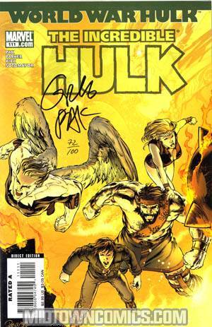 Incredible Hulk Vol 2 #111 Cover D DF Signed By Greg Pak