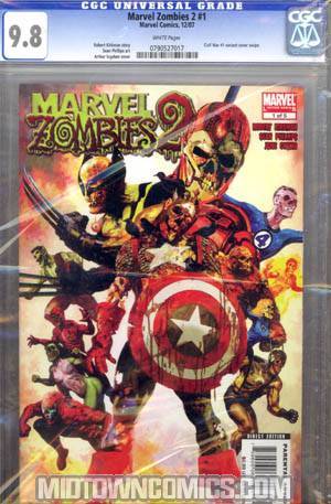 Marvel Zombies 2 #1 Cover C CGC 9.8