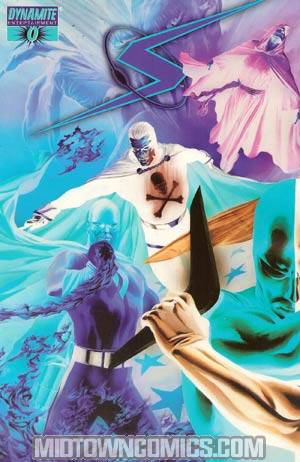 Project Superpowers #0 Cover E Incentive Alex Ross Negative