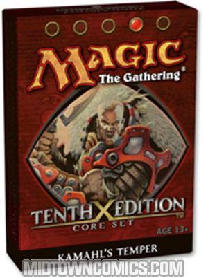 Magic The Gathering Tenth Edition Core Set Kamahls Temper Theme Deck