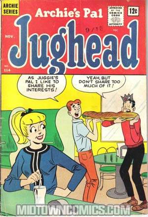 Archies Pal Jughead #114
