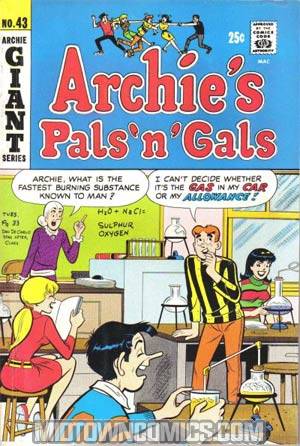 Archies Pals N Gals #43