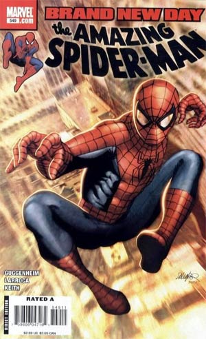 Amazing Spider-Man Vol 2 #549 Cover A Regular Salvador Larroca Cover