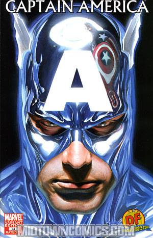 Captain America Vol 5 #34 Cover D DF Exclusive Alex Ross Variant Cover