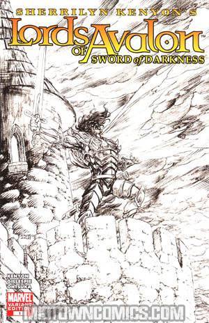 Lords Of Avalon Sword Of Darkness #1 Incentive Tom Grummett Sketch Cover