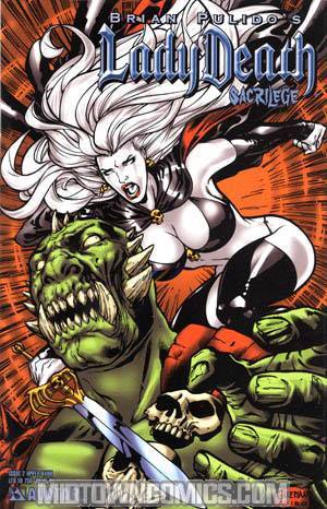 Brian Pulidos Lady Death Sacrilege #2 Upper Hand Cvr