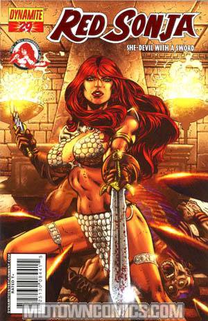 Red Sonja Vol 4 #29 Cover E Ron Adrian Foil Cover